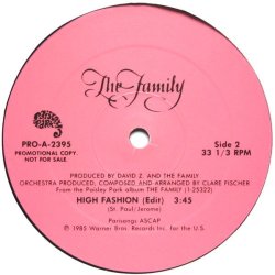 画像3: The Family - High Fashion  12"