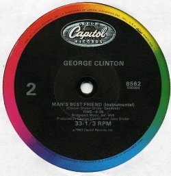 画像2: K-9 Corp (Featuring Pretty C)/George Clinton - Dog Talk/Man's Best Friend (Inst)  12"