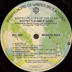 画像4: Bootsy's Rubber Band - Bootsy ? Player Of The Year  LP