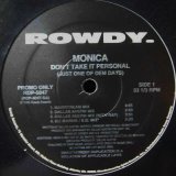 Monica - Don't Take It Personal (Remixes)  12"