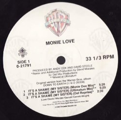 画像2: Monie Love - It's A Shame/Race Against Reality  12"