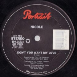 画像2: Nicole - Don't You Want My Love  12" 