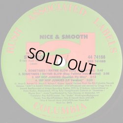 画像3: Nice & Smooth - Sometimes I Rhyme Slow/Hip Hop Junkies  12" 