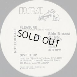 画像1: Pleasure - Give It Up (5:05) (Stereo/Mono)  12"