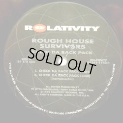画像2: Rough House Survivers - Check Da Back Pack/Rough House  12"