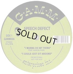 画像1: Speech Defect - I Wanna Do My Thing/I Could Just Sit Around/The Breaks Seminar Pt. 3/Cut  12"