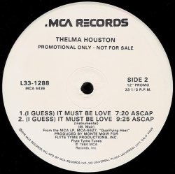 画像2: Thelma Houston - (I Guess) It Must Be Love (3:59/7:20/9:25)  12"