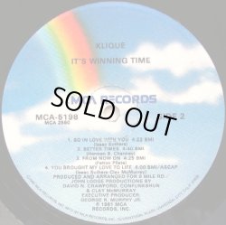 画像3: Klique - It's Winning Time  LP
