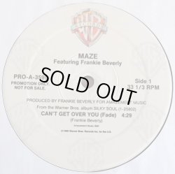 画像1: Maze Featuring Frankie Beverly - Can't Get Over You  12"