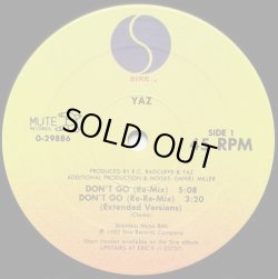 画像2: Yaz - Don't Go (Re-Mixes)/Winter Kills  12"