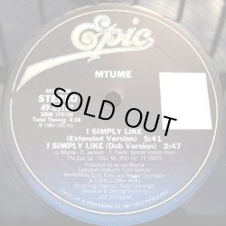 画像1: Mtume - I Simply Like/Tie Me Up  12"