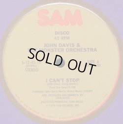 画像1: John Davis & The Monster Orchestra - I Can't Stop/I Get A Kick  12"