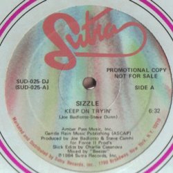 画像1: Sizzle - Keep On Tryin'  12"