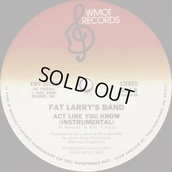 画像2: Fat Larry's Band - Act Like You Know  12"