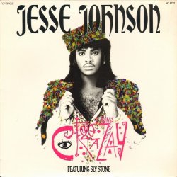 画像1: Jesse Johnson - Crazay feat:Sly Stone/Drive Yo Cadillac  12"