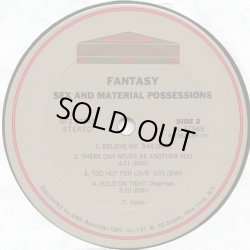 画像3: Fantasy - Sex And Material Possessions  LP