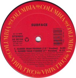 画像1: Surface - Closer Than Friends  12" 
