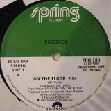 Fatback - On The Floor  12" 