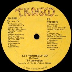 画像1: T-Connection  -  Let Yourself Go/Groove To Get Down  12"