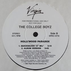 画像2: The College Boyz - Hollywood Paradox (New Mixes)  12" 