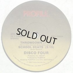画像1: Disco Four - Throwdown/School Beats  12"