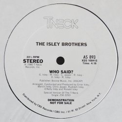 画像1: The Isley Brothers - Who Said ?/(Can't You See) What You Do To Me ?  12"