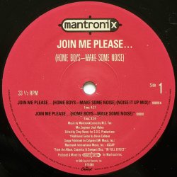 画像2: Mantronix - Join Me Please/Get Stupid (Part III)/King Of The Beats  12"