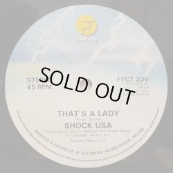 画像1: Shock USA - That's A Lady/Electrophonic Phunk  12" 