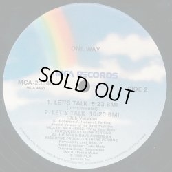 画像3: One Way - Let's Talk  12"