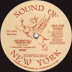 画像1: Indeep - Last Night A D.J. Saved My Life  12"