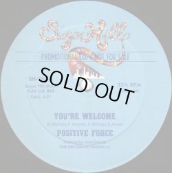 画像2: Positive Force - Especially For You/You're Welcome  12"