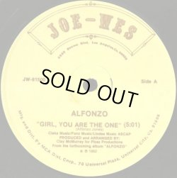 画像1: Alfonzo - Girl, You Are The One/Low Down  12"  