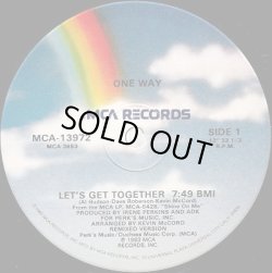 画像1: One Way - Let's Get Together (7:49)/Didn't You Know It  12"  