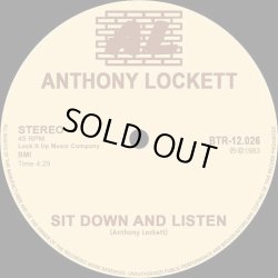 画像2: Anthony Lockett - Decisions/Sit Down And Listen  12" 
