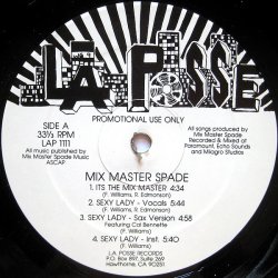 画像1: Mix Master Spade - It's The Mix Master/Sexy Lady/Let's Get Stupid/Oh Yeah, I Remember/Under Fire  EP