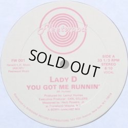 画像1: Lady D - You Got Me Runnin'  12"