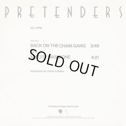 画像1: Pretenders - Back On The Chain Gang/My City Was Gone  12" 