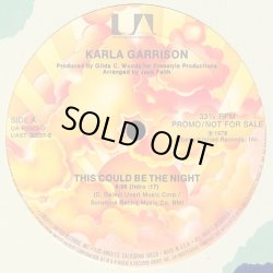 画像1: Karla Garrison - This Could Be The Night  12"