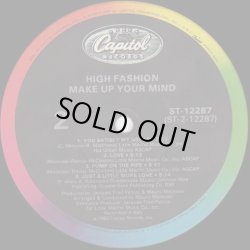画像3: High Fashion - Make Up Your Mind  LP