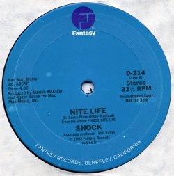 画像1: Shock - Waitin' On Your Love/Nite Life  12"
