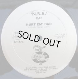 画像1: Hurt Em' Bad - N.B.A. Rap 12"