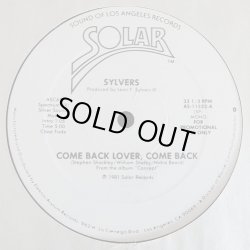 画像2: Sylvers - Come Back Lover, Come Back/There's A Place 12"