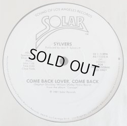 画像1: Sylvers - Come Back Lover, Come Back/There's A Place 12"