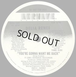 画像1: Delia Renee - You're Gonna Want Me Back (3Vers) 12" 