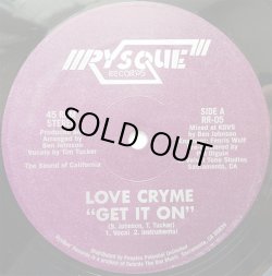 画像1: Love Cryme - Get It On/Fffreak  12" 