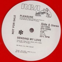 画像1: Pleasure - Sending My Love (5:26/Inst 5:26)  12"