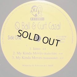 画像1: Q Ball & Curt Cazal - My Kinda Moves/All The Flava/War Out Here  12"