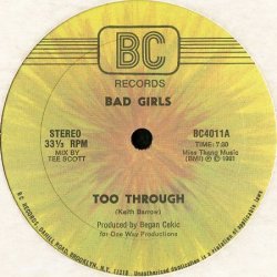 画像1: Bad Girls (feat Jocelyn Brown) - Too Through  12" 