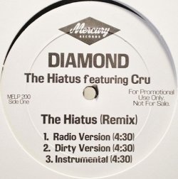 画像1: Diamond feat:Cru - The Hiatus (Remix)/The Hiatus  12"