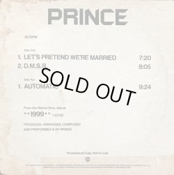 画像1: Prince - Let's Pretend We're Married /D.M.S.R./Automatic  12"